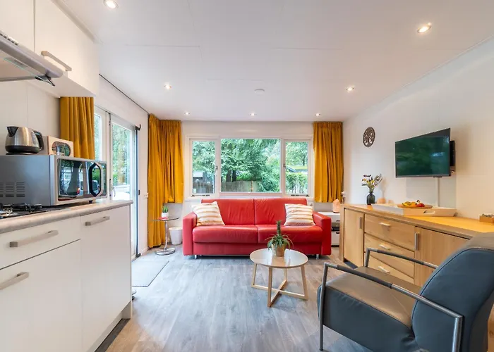 Bos Chalet Natura - Veluwe Putten - naast Saunadrome - 2 gratis e bikes *