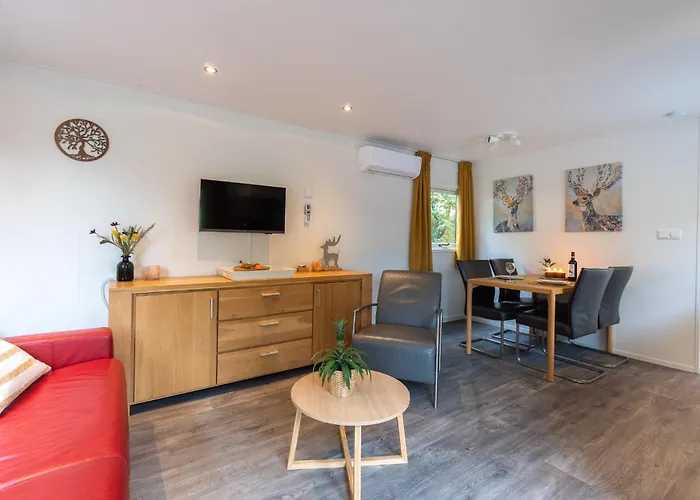 Bos Chalet Natura - Rust En Natuur Op De Veluwe Putten شاليه