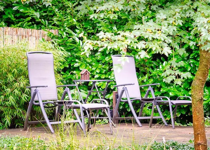 Chalet Bos Chalet Natura - Veluwe Putten - naast Saunadrome - 2 gratis e bikes Putten